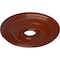 Ekena Millwork Bradford Ceiling Medallion (Fits Canopies up to 4 3/8"), 18 1/8"OD x 3 3/4"ID x 1 1/8"P, Firebrick CM18BRFIF - alternate 2